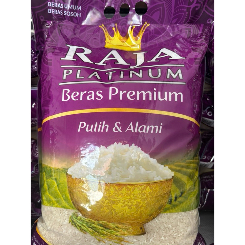 

Beras Raja Platinum 5 kg beras premium