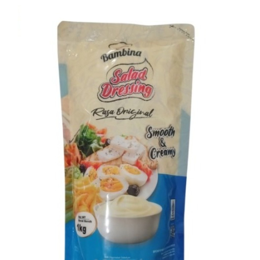 

Bambina Salad Dressing Original 1Kg – Mayonaise 1 Kg