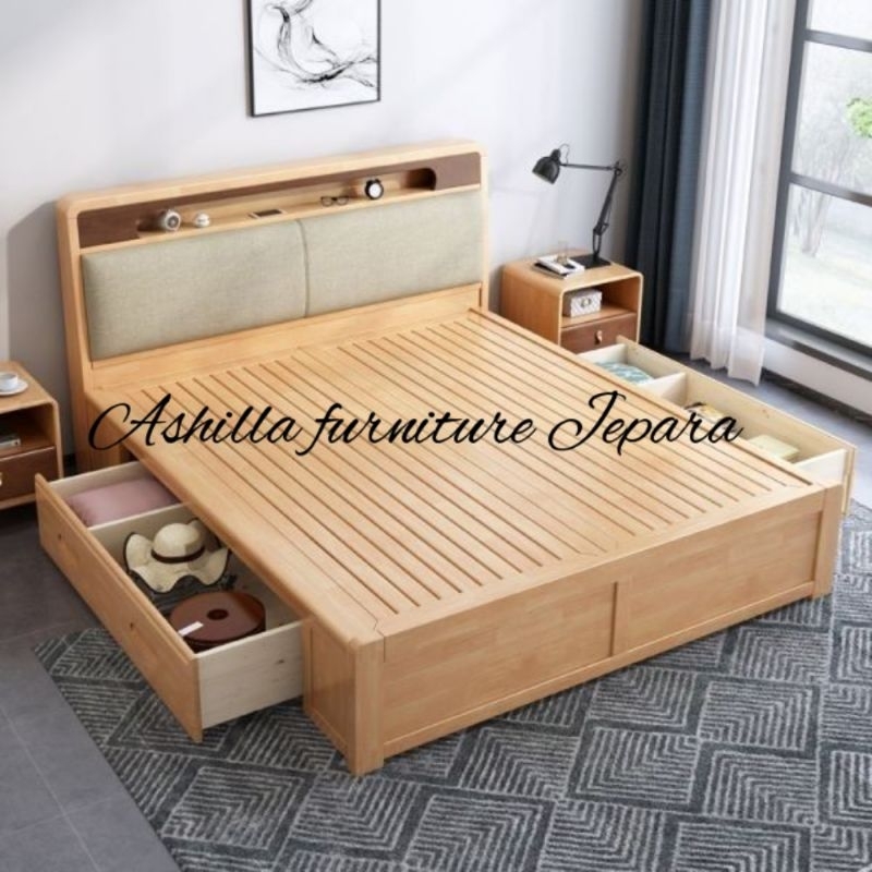 tempattidurminimalis.tempat tidur.tempat tidur jati Dipan jati.dipan minimalis.dipan.tempat tidur.te