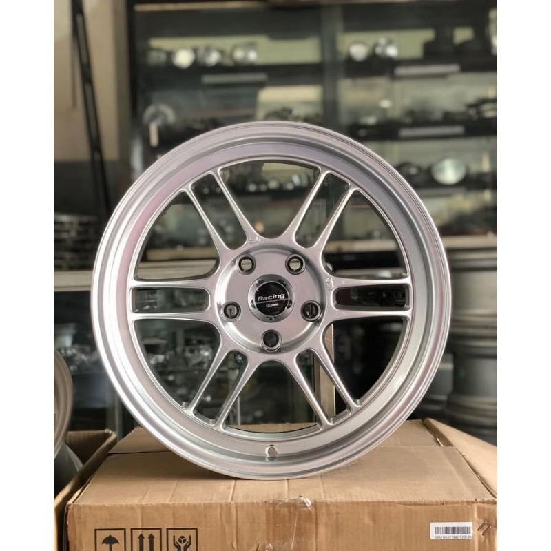 Velg Enkei RPF1 Face-2 R17 Hyper Silver (NEW)