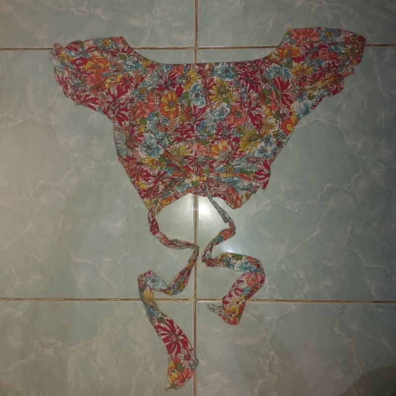 PRELOVED | top floral