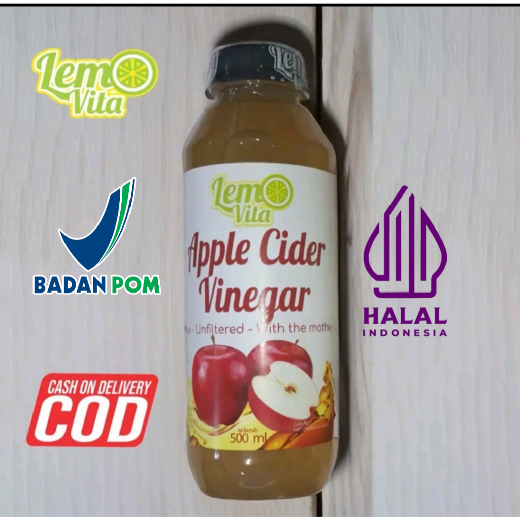

[CAMPAIGN 11.11]Lemovita Cuka Apel Apple Cider Vinegar 500ml
