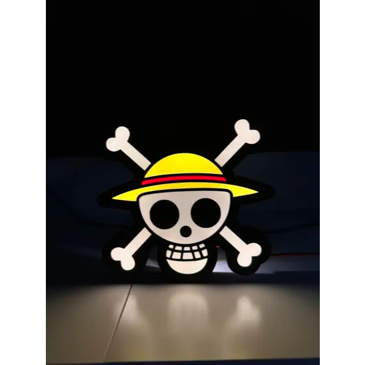 Lampu One Piece lampu tidur One Piece, lampu dinding, lampu meja One Piece