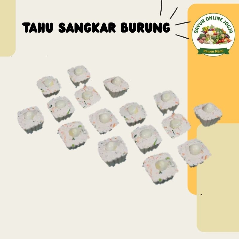 

Tahu sangkar burung mentah/pack - PAWON MAMI SAYUR ONLINE JOGJA