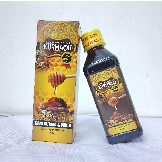 

Kurmaqu, Sari kurma dan madu sari kurma berkualitas premium berat 350gr