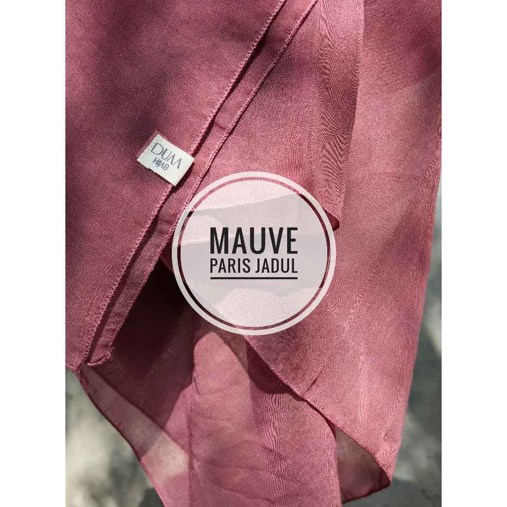 [Duaa Hijab] Paris Jadul Series: Mauve