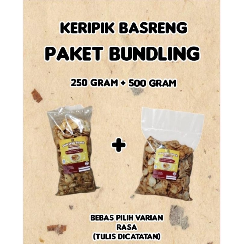 

Basreng daun Jeruk Paket Bundling 250g dan 500g