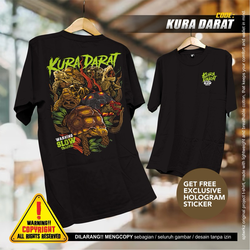 Kaos-Kura Darat, T-shirt KURA DARAT