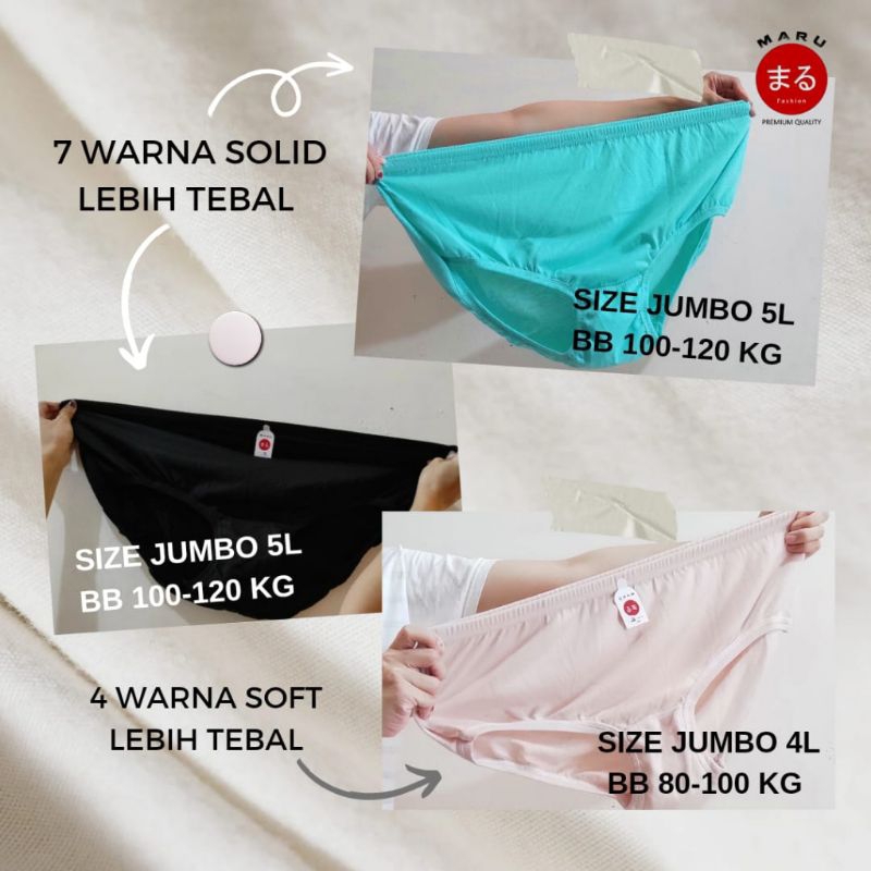 CD wanita murah Jumbo/  celana dalem cewek jumbo /CD hamil