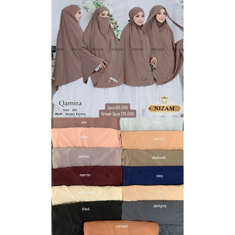 JILBAB INSTAN QAMIRA 3XL