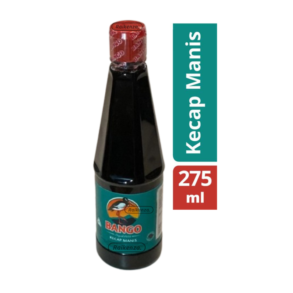 

BANGO KECAP MANIS BOTOL 275ML / 385GR KEMASAN BOTOL