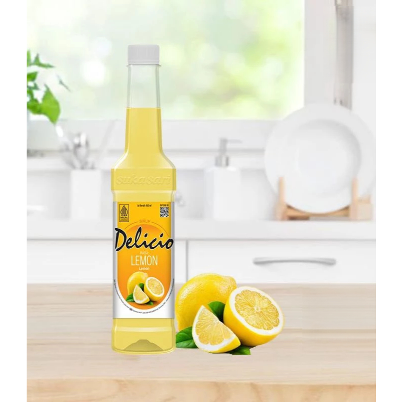 

Sirup Delicio 450 Ml Rasa Buah Segar Dalam Kemasan Botol Plastik Tanpa Pemanis Buatan