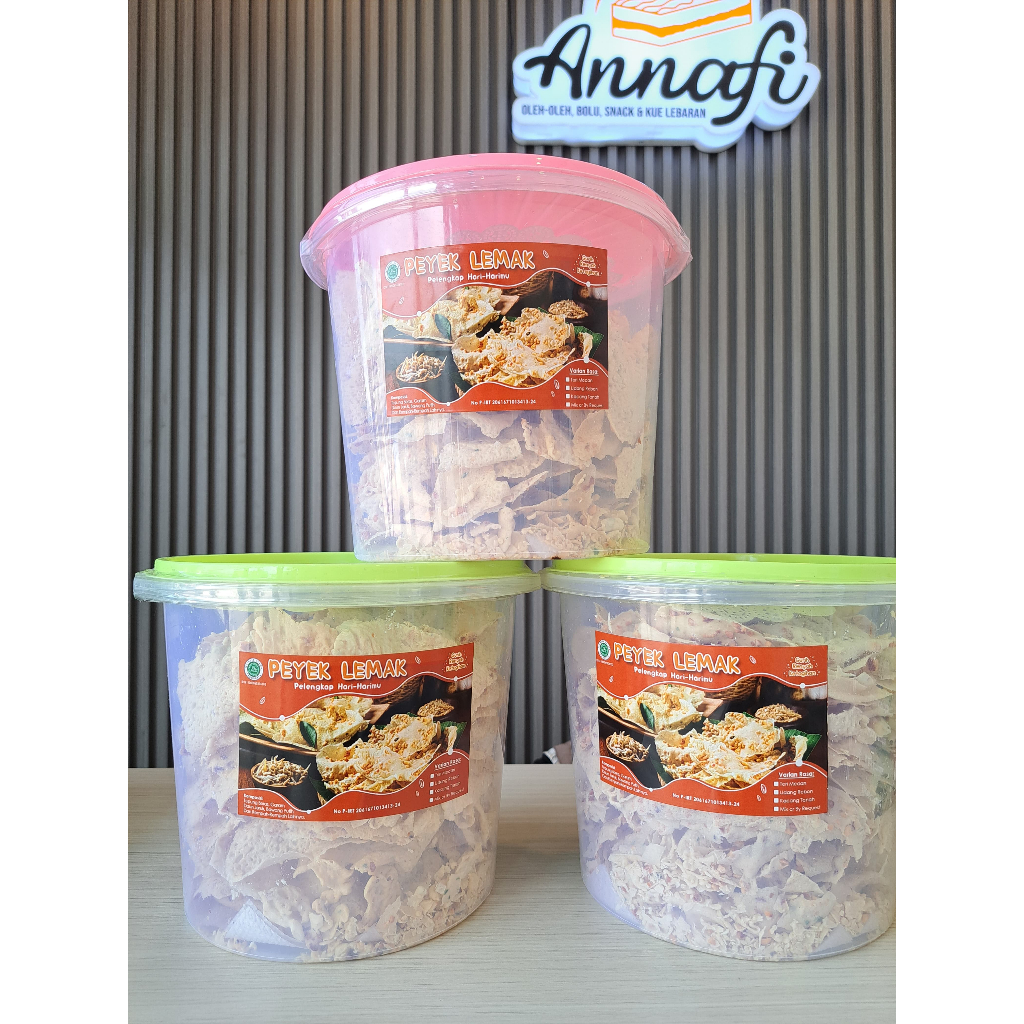

PEYEK LEMAK KACANG REBON TERI TOPLES KHAS PALEMBANG