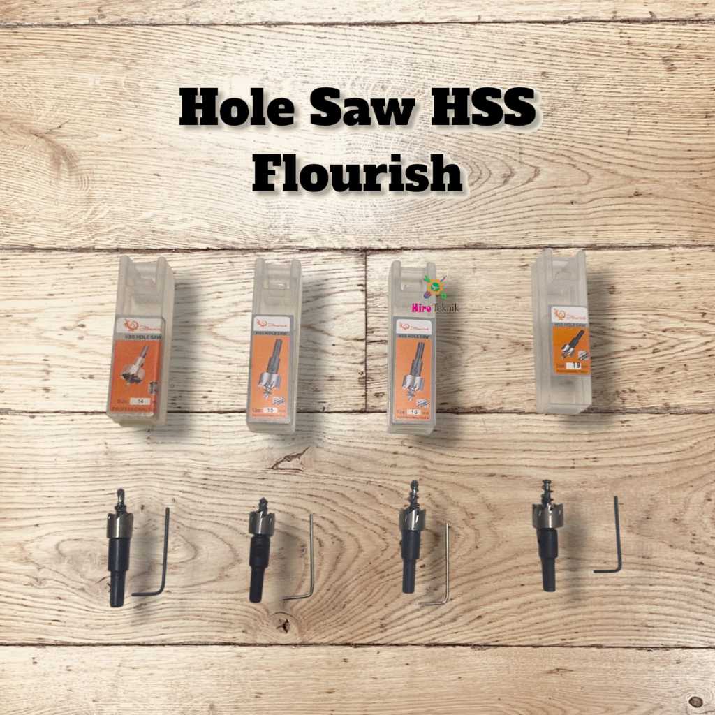 HOLE SAW HSS FLOURISH / HOLE SAW HSS BESI