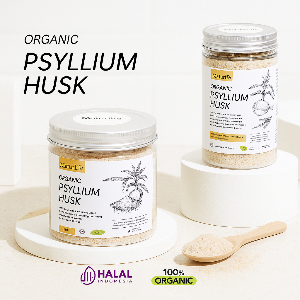 

Psyllium Husk Minuman Serbuk Serat Alami / Minuman Diet / Makanan Sehat Untuk Sakit Lambung