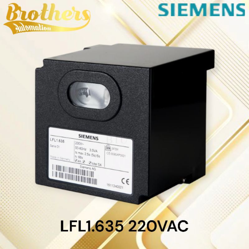 Burner Control LFL1.635 220VAC Siemens