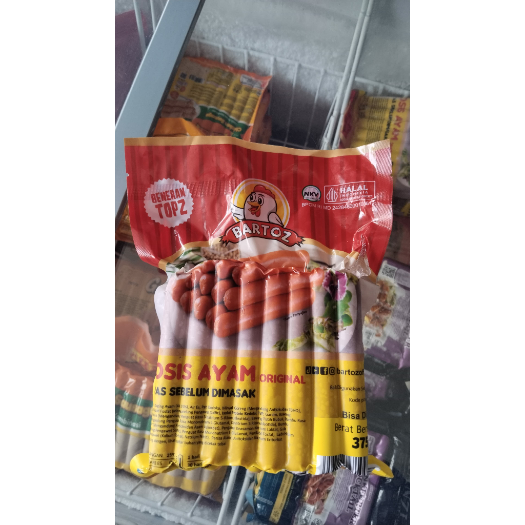 

SOSIS BARTOZ 375GR