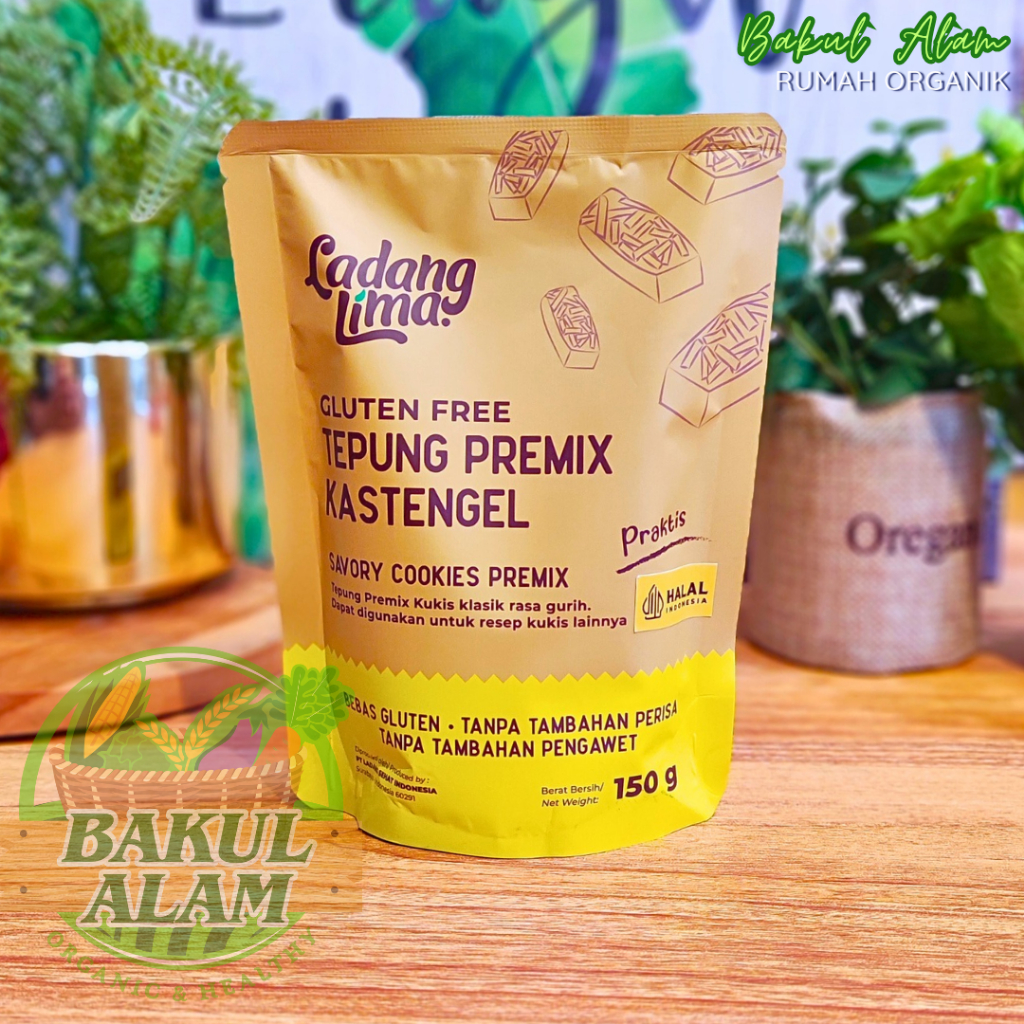 

Ladang Lima Tepung Premix Kastengel Gluten Free, 150 gram
