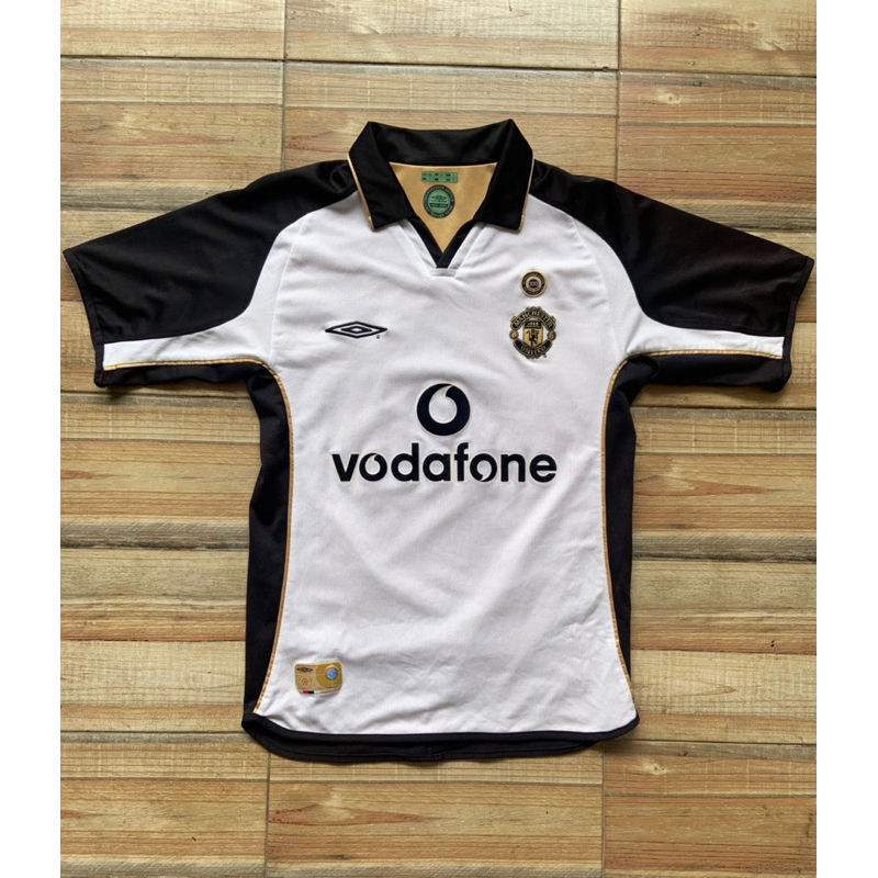 Jersey Manchester United Away / Third Centenary Reversible Original 2001 / 2002