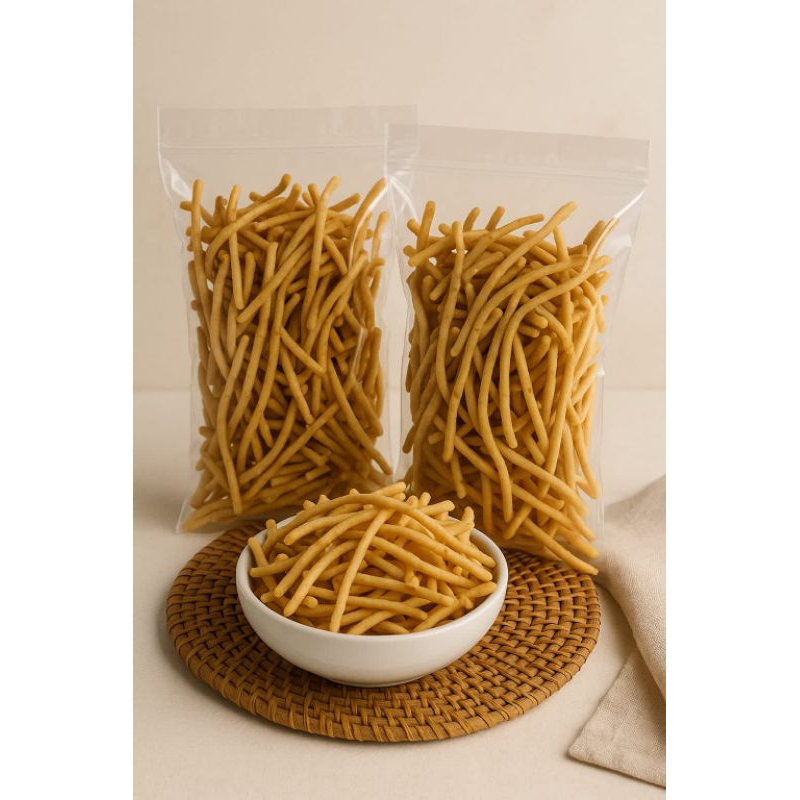 

500gr Snack Stik Bawang Daun Jeruk Gurih Asin Super Renyahh