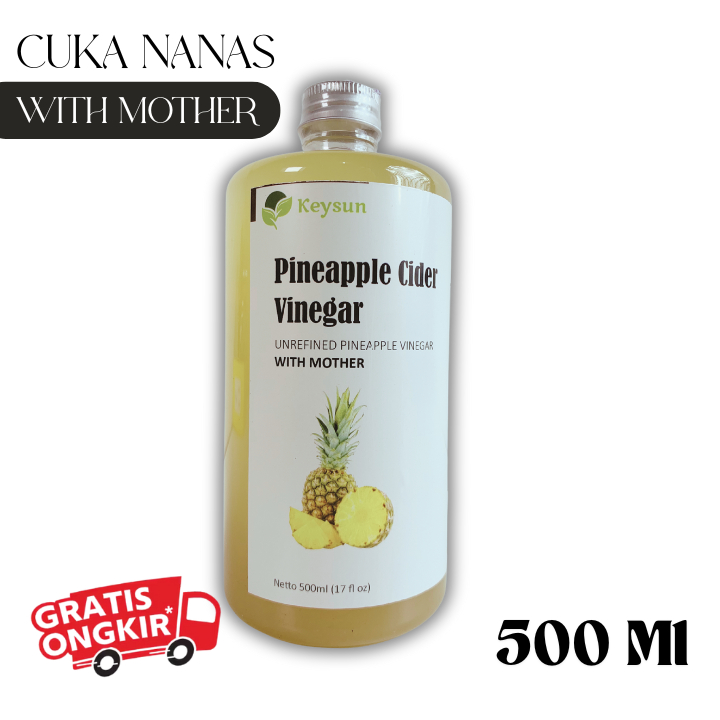 

Keysun Cuka Nanas With Mother 500 Ml
