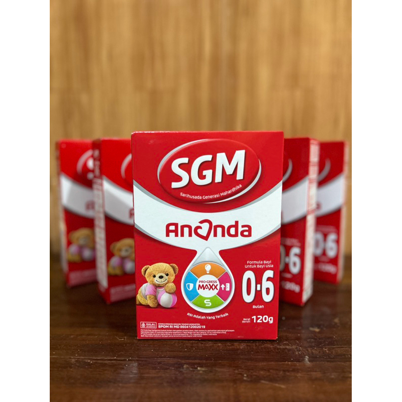 SGM Ananda 0-6 bulan (120 gram)expired 2027