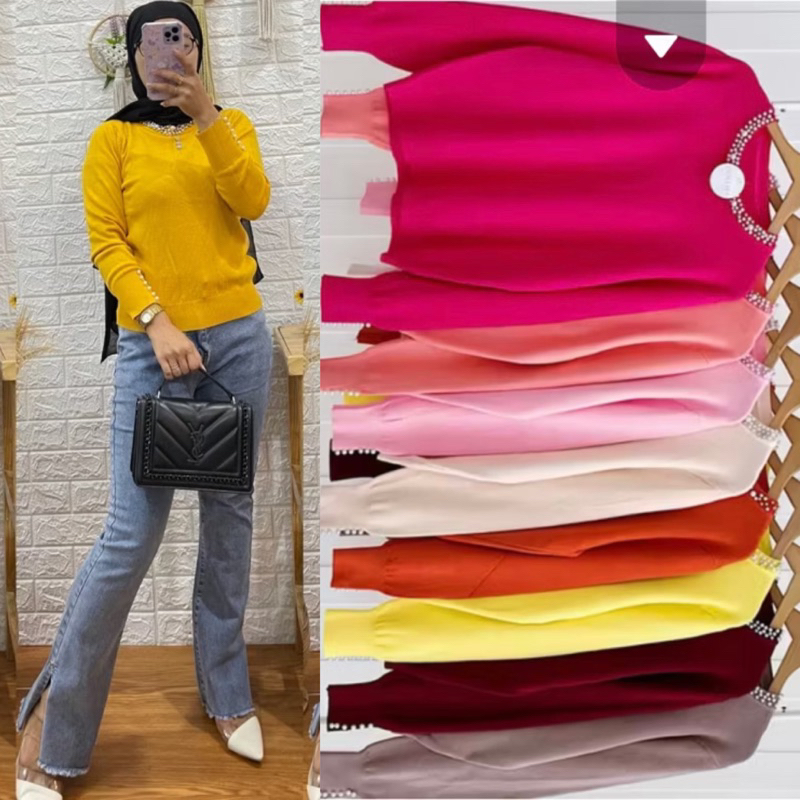 Atasan Wanita Rajut // Atasan Rajut Import // 100% Import