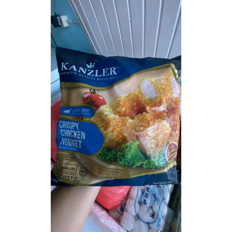 

kanzler crispy chicken nugget 500gram