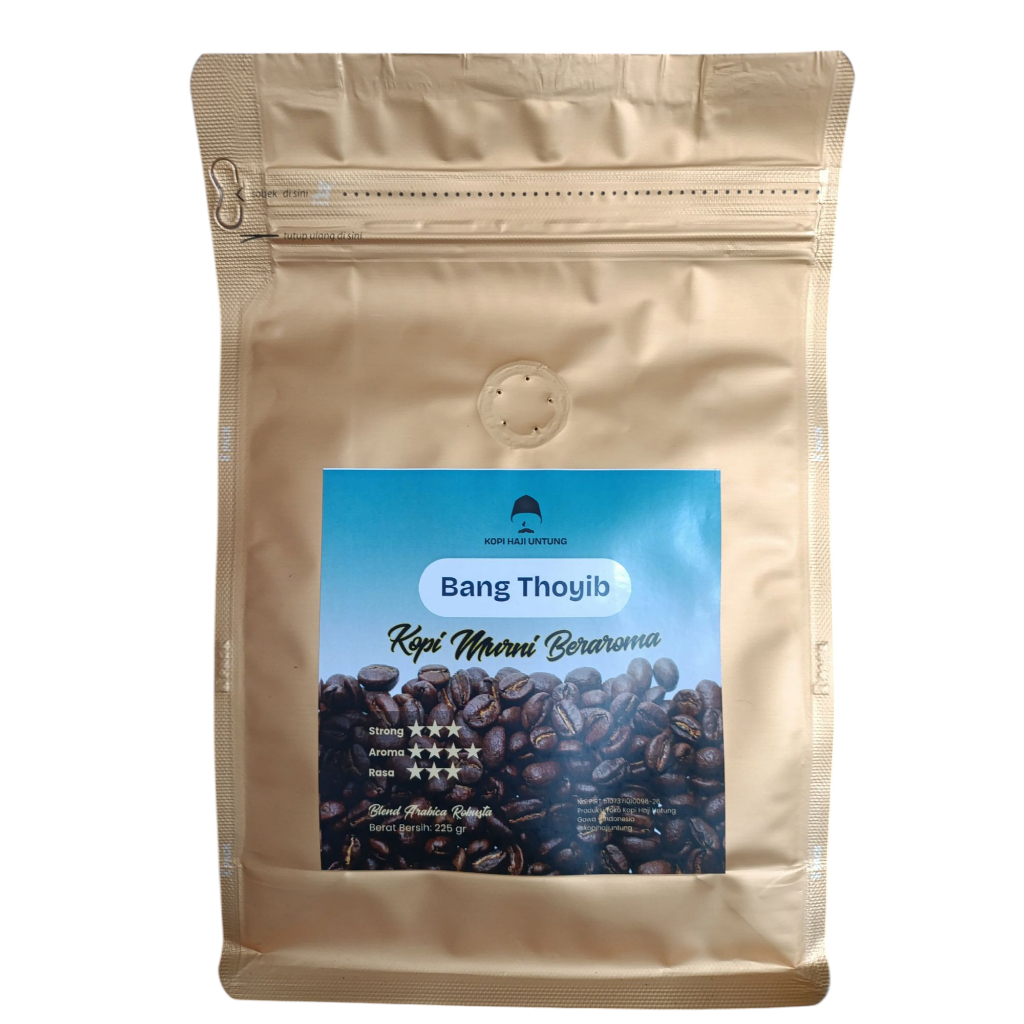 

Kopi Bang Thoyib/Kopi Bubuk/Kopi Haji Untung 225gr