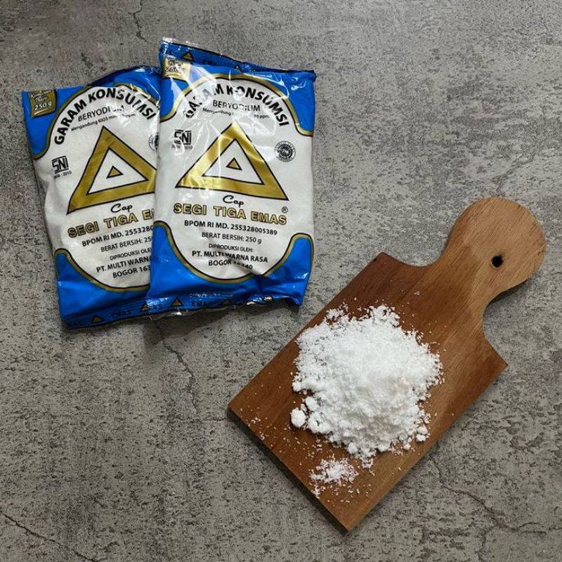 

Garam55 beryodium psc 4 pee 2 ribu, berat 100 gram