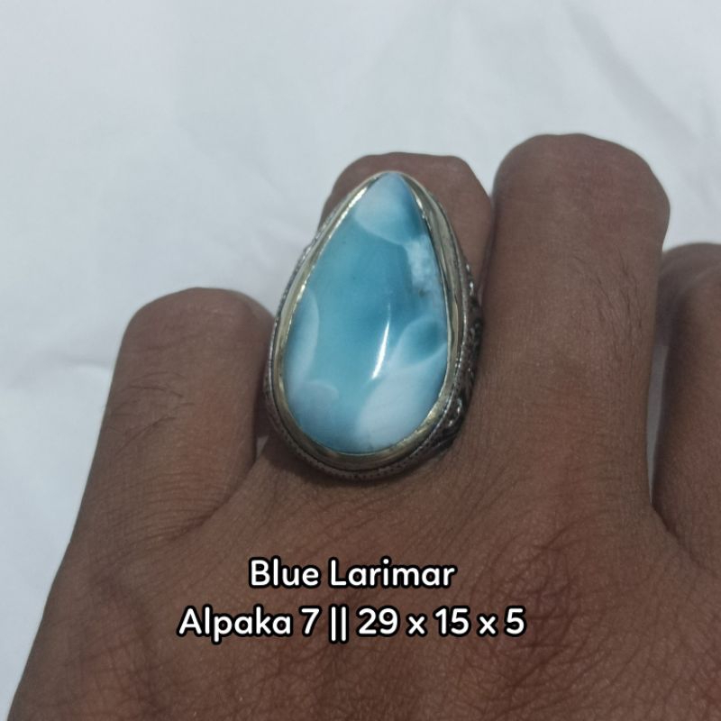 Batu Akik Larimar.