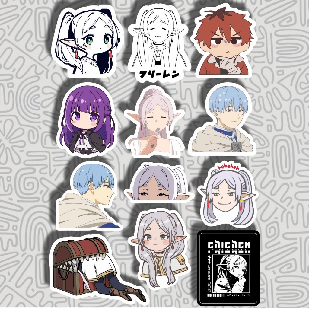 

Sticker Anime Frieren || stiker case hp pahlawan himmel