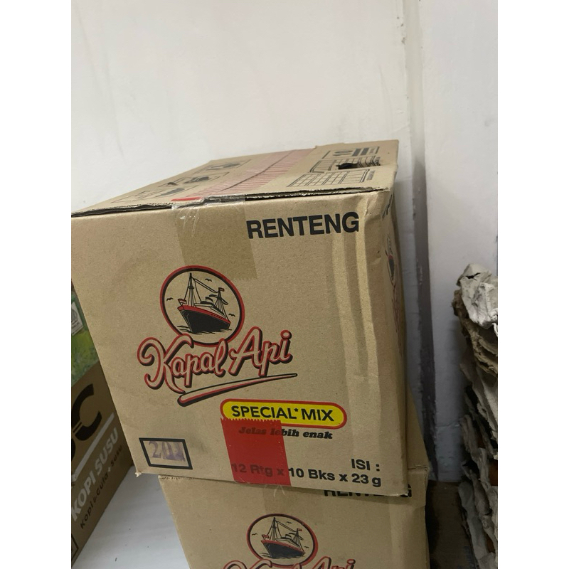 

kopi kapal api special mix 12 rentengx23gram 1 karton isi 120bks