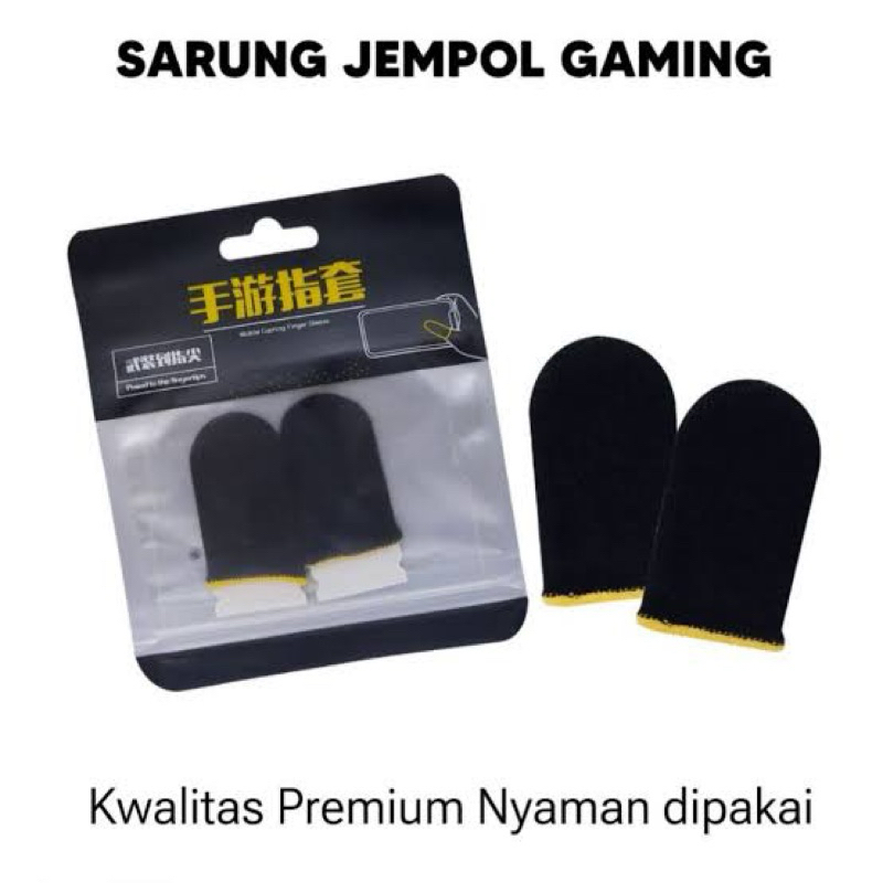 Sarung jempol gaming pubg ff anti basah
