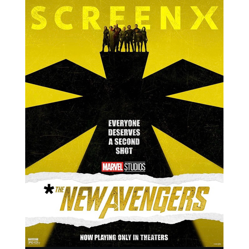

Exclusive Thunderbolts Poster, ScreenX CGV