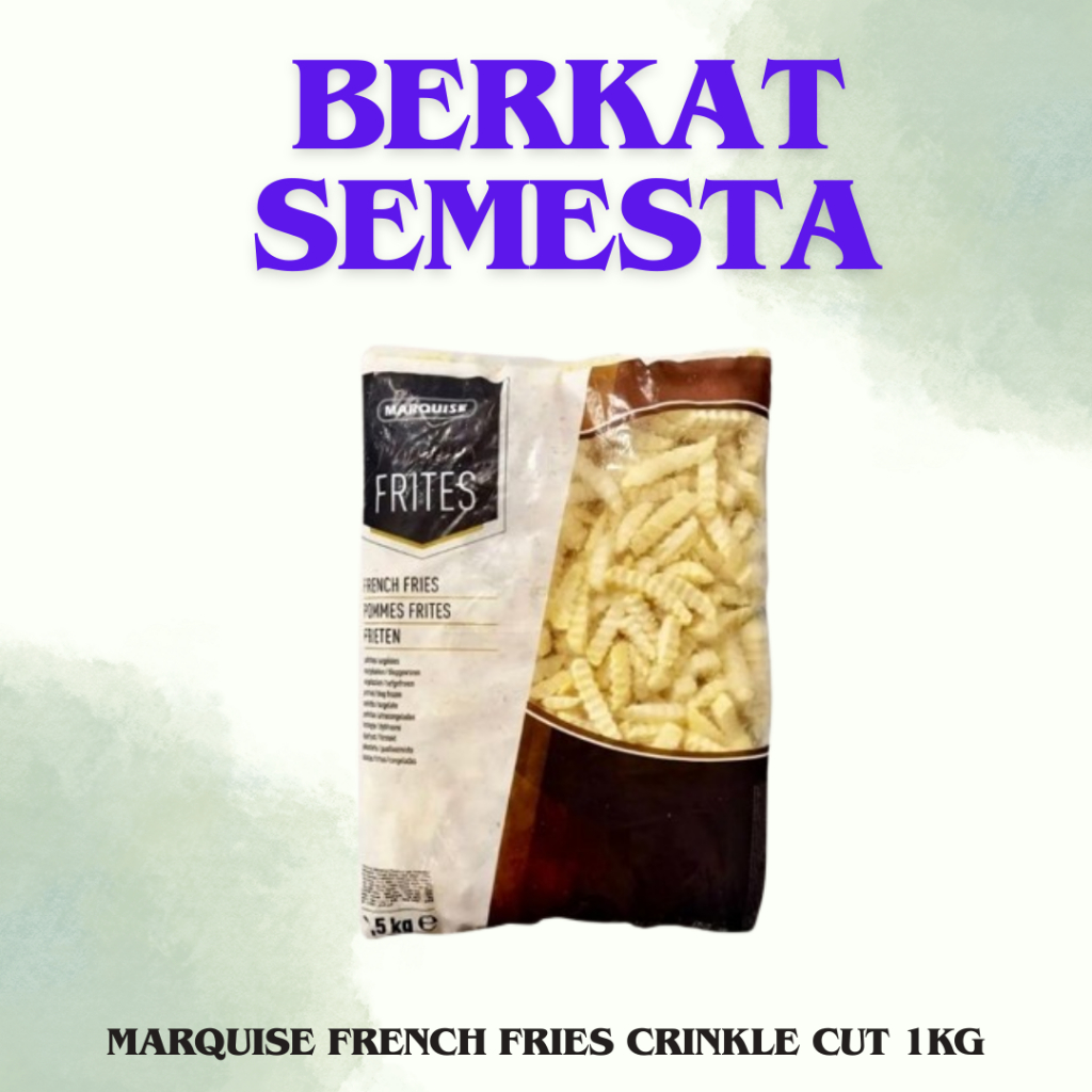 

KENTANG GORENG CRINCKLE CUT / FRENCH FRIES CRINCKLE CUT 1KG