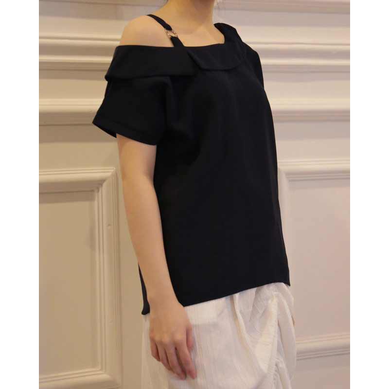 PRELOVED CAVALIER - Blouse Asimetris / Atasan / Top Wanita