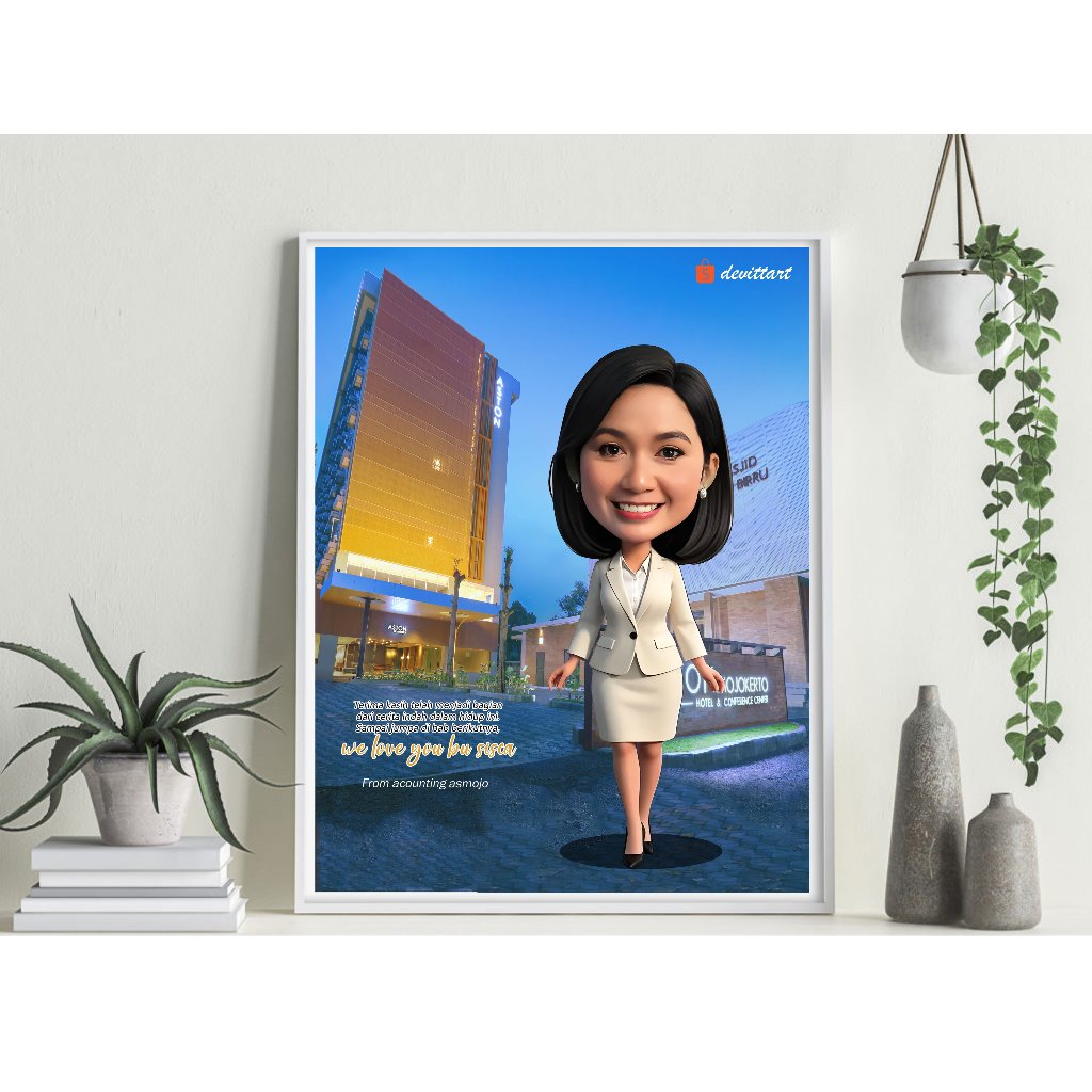 [SOFTFILE SAJA KHUSUS KILAT 24 JAM] KARIKATUR FAREWELL / KARIKATUR WISUDA / KARIKATUR PERPISAHAN KAN