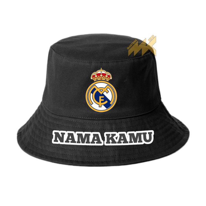 Topi Bucket Real Madrid / Topi Bucket anak laki-laki perempuan