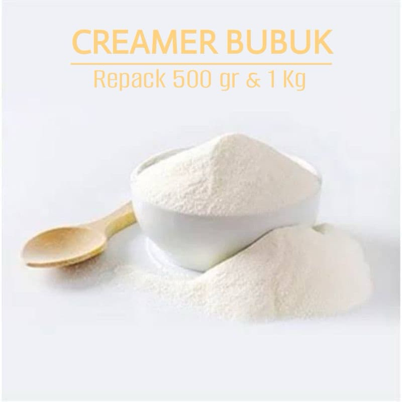 

krimer/creamer bubuk kiloan/curah repack 500 & 1 kg