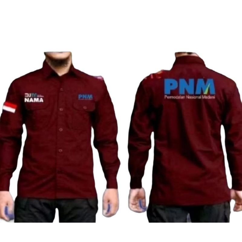 SERAGAM BUMN PNM TERBARU/ KEMEJA PNM TERBARU/ KEMEJA PNM/ PNM