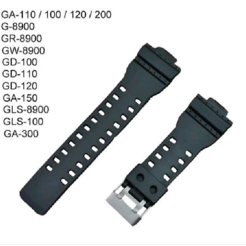 tali jam Casio G-Shock GA 100, tali Casio GShock GA100