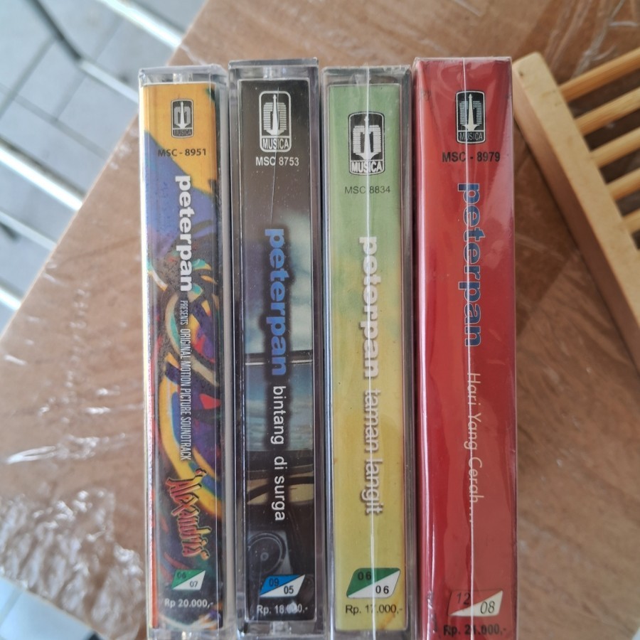 Dijual Koleksi Kaset Pita Peterpan SEGEL/NOS