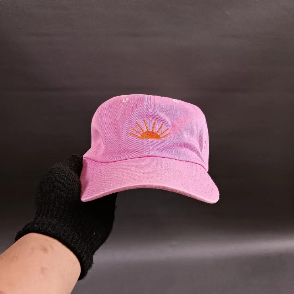 Topi Simple Cap Unisex Pria Wanita Gosha Rubchinskiy Pink