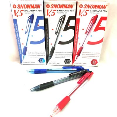 

Pulpen Snowman Ballpoint V5