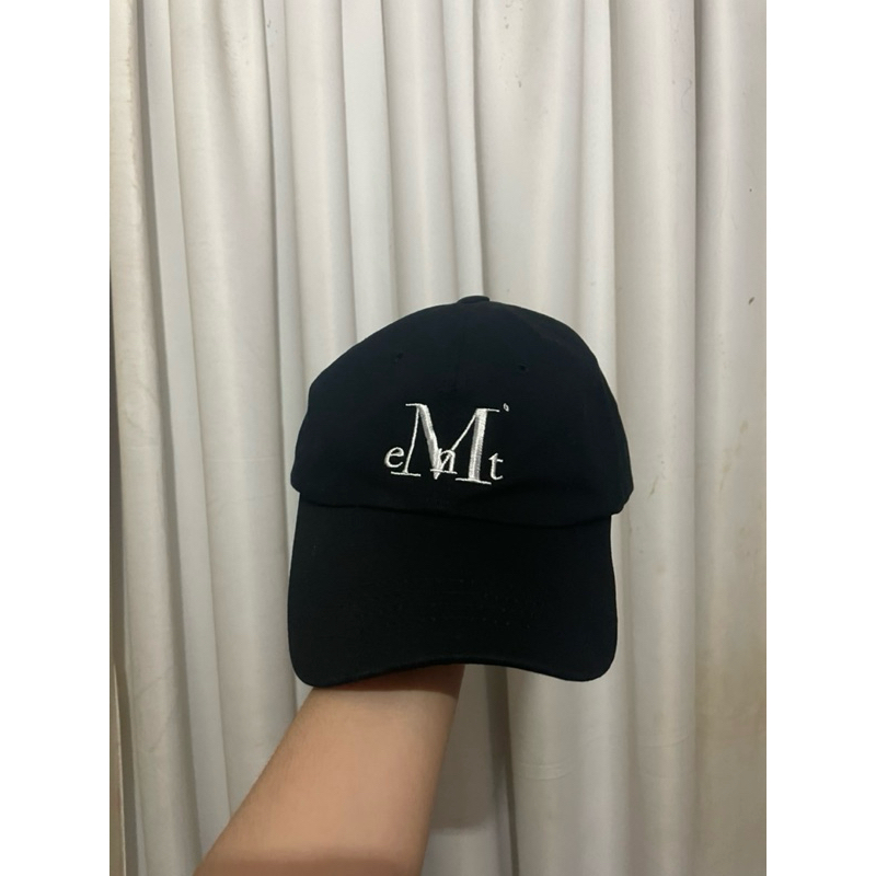 Topi Hitam Brand Korea Original (Mucent Cap)