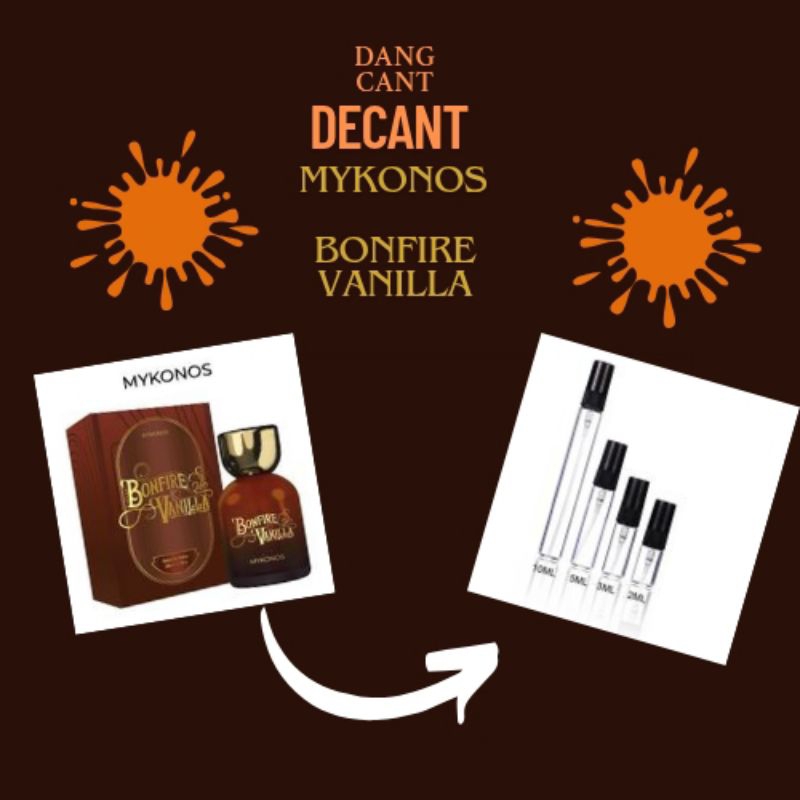 DECANT PARFUME MYKONOS BONFIRE VANILLA