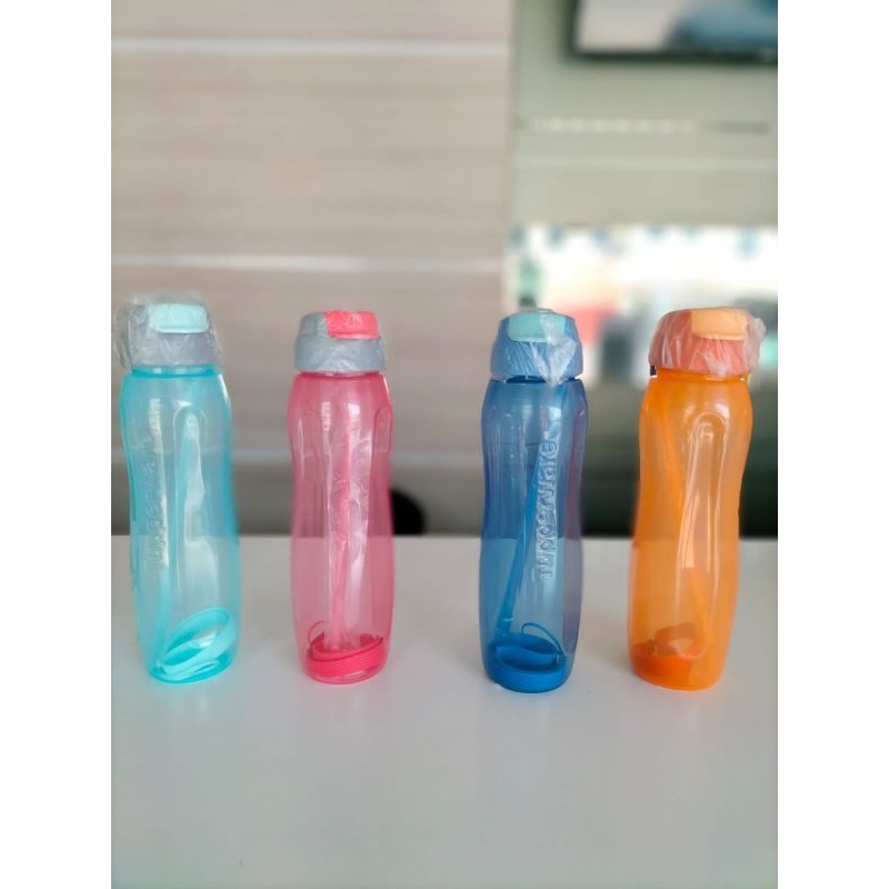 eco bottle 750ml/botol minum 750ml/eco bottle 750ml with straw/botol minum sedotan