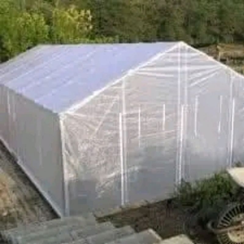 Plastik UV 7x8meter 200micron tanpa sambungan