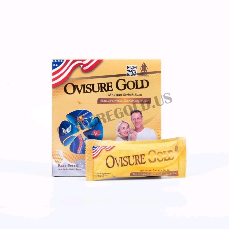 

(KEMASAN TERBARU)OVISURE GOLD SUSU OBAT VITAMIN TULANG DAN SDAN SENDI SYARAF KEJEPIT KERAM ORIGINAL AS (NEW PRODUCT 2025)